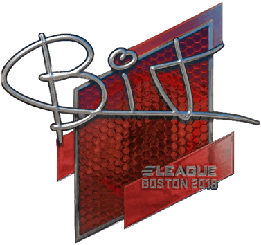 Sticker | BIT (reflectante) | Boston 2018