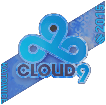 Adesivo | Cloud9 G2A (Holográfico) | Katowice 2015