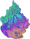 Sticker | Liquid Fire Sticker | Liquid Fire image