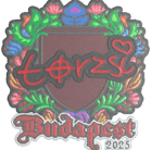 Sticker | torzsi (Embroidered) | Budapest 2025 Sticker | torzsi (Embroidered) | Budapest 2025 image