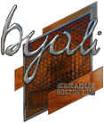 Sticker | byali (Foil) | Boston 2018 image