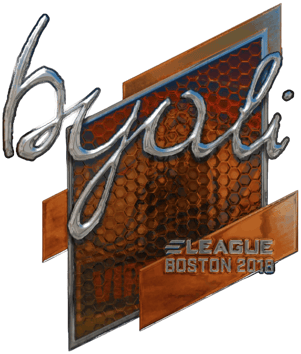 Sticker | byali (reflectante) | Boston 2018