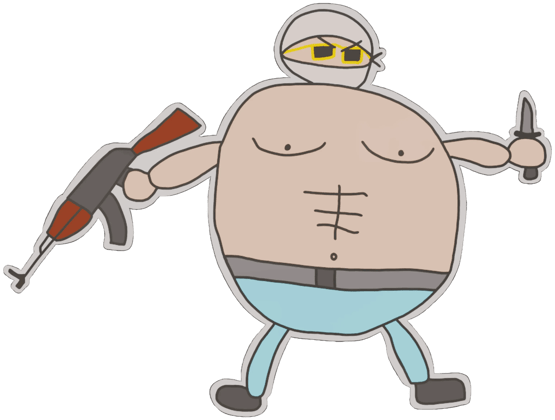 Sticker | 魔性探员 赤膊老汉