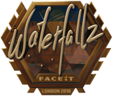 Sticker | waterfaLLZ (Gold) | London 2018 image