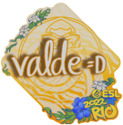 Sticker | v4lde | Rio 2022 image