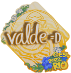 Sticker | v4lde | Rio 2022