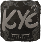 Sticker | kye (Foil) | Austin 2025
