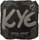 Sticker | kye (Foil) | Austin 2025 Sticker | kye (Foil) | Austin 2025 image
