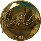 Sticker | flusha (Gold) | Katowice 2019 image