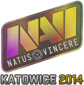 Sticker | Natus Vincere (Holo) | Katowice 2014