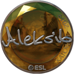 Sticker | Aleksib (Foil) | Katowice 2019
