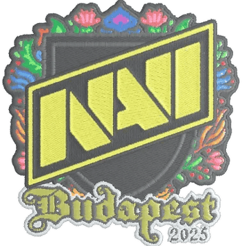Hình dán | Natus Vincere (Dệt thêu) | Budapest 2025