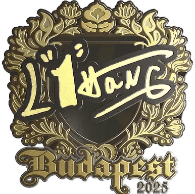 印花 | L1haNg(金色)| 2025年布达佩斯锦标赛