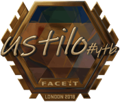 Sticker | USTILO (Gold) | London 2018