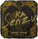 Sticker | Senzu (Gold) | Austin 2025 image