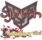 Sticker | sjuush (Glitter) | Shanghai 2024 image