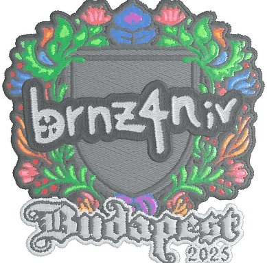 스티커 | brnz4n (Embroidered) | Budapest 2025