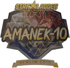 Sticker | AmaNEk (Gold) | Berlin 2019 image