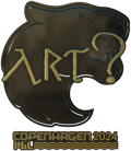 Sticker | arT (Gold) | Copenhagen 2024 image