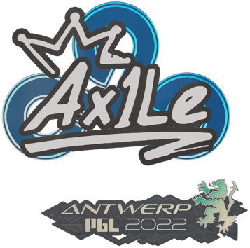 Sticker | Ax1Le | Amberes 2022