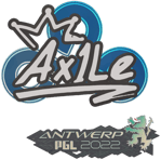 Sticker | Ax1Le | Antwerp 2022