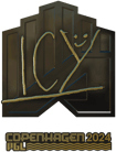 Sticker | ICY (Gold) | Copenhagen 2024 image