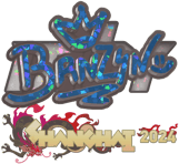 Sticker | brnz4n (Glitter) | Shanghai 2024