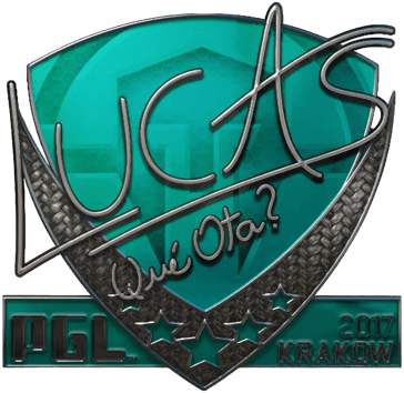 Sticker | LUCAS1 (Glanz) | Krakau 2017