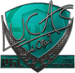 Sticker | LUCAS1 (Foil) | Krakow 2017