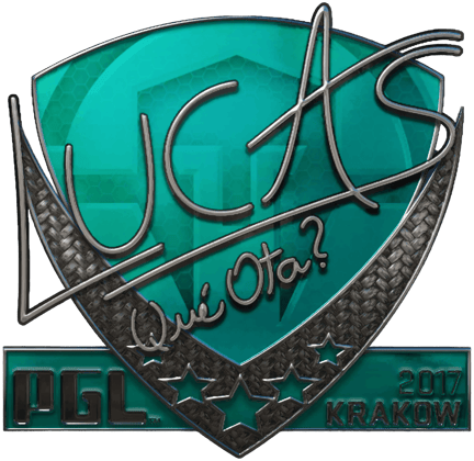 Sticker | LUCAS1(은박) | 크라쿠프 2017