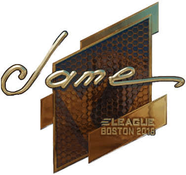 Sticker | Jame (Gold) | Boston 2018