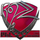 Sticker | ropz (Foil) | Krakow 2017 image