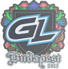 Sticker | GamerLegion (Embroidered) | Budapest 2025 image