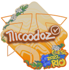 Sticker | nicoodoz | Rio 2022 Sticker | nicoodoz | Rio 2022 image