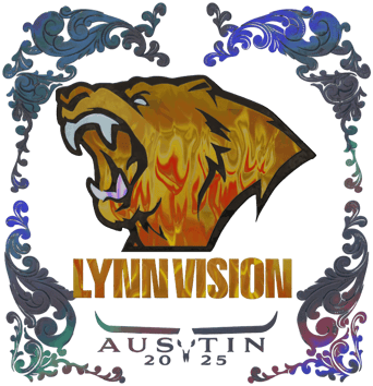 Sticker | Lynn Vision (holograficzna) | Austin 2025