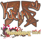 Sticker | KRIMZ (Glitter) | Shanghai 2024 image
