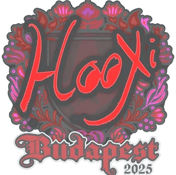 Naklejka | HooXi | Budapeszt 2025