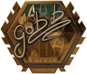 Sticker | gob b (Gold) | London 2018