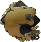 Sticker | FURIA (Gold) | Rio 2022