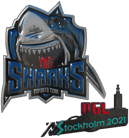 Sticker | Sharks Esports (Foil) | Stockholm 2021 image