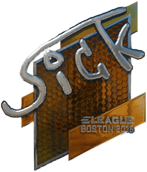 Sticker | SicK (ฟอยล์) | Boston 2018