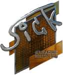 Sticker | SicK (Foil) | Boston 2018