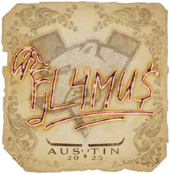 Sticker | FL4MUS | Austin 2025