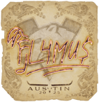 Sticker | FL4MUS | Austin 2025