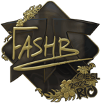 Sticker | FASHR (Gold) | Rio 2022