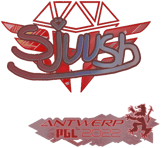Sticker | sjuush (Holo) | Antwerp 2022