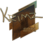Sticker | KRIMZ (Gold) | Boston 2018 Sticker | KRIMZ (Gold) | Boston 2018 image