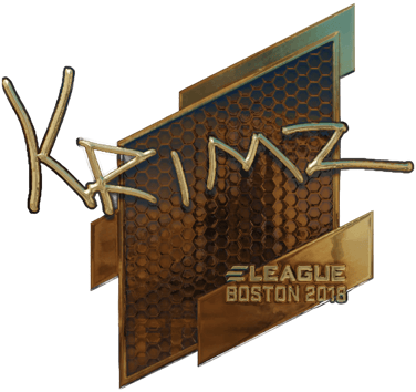Sticker | KRIMZ (ทอง) | Boston 2018