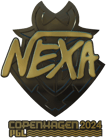 Sticker | nexa (Gold) | Copenhagen 2024 image