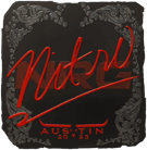 Sticker | nitr0 (Foil) | Austin 2025 Sticker | nitr0 (Foil) | Austin 2025 image